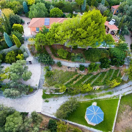 Dr Spyrou Seafront Villa Petriai Exterior photo
